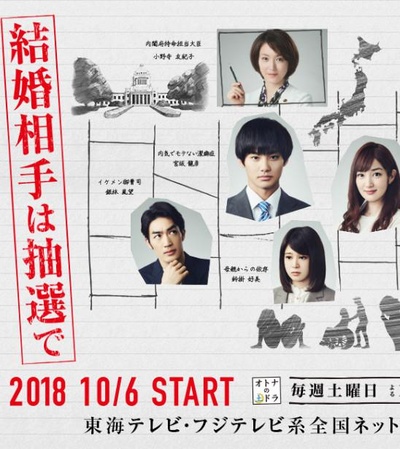 结婚对象靠抽选的海报-正式海报