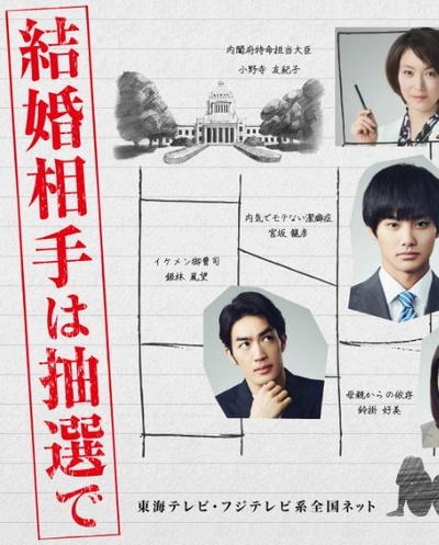 结婚对象靠抽选的海报-正式海报