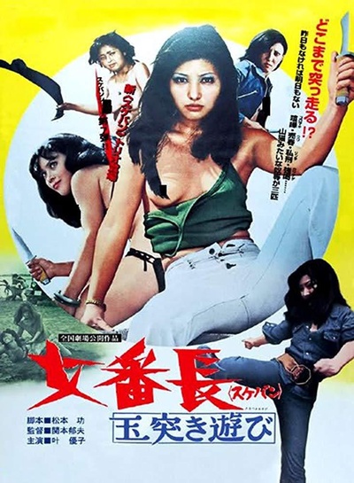 女番长之台球式游戏的海报-正式海报