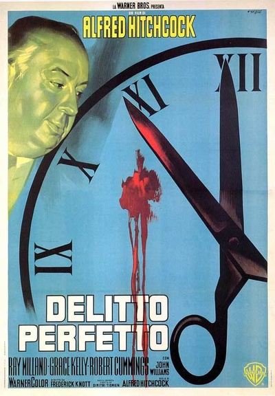 电话谋杀案的海报-正式海报 意大利