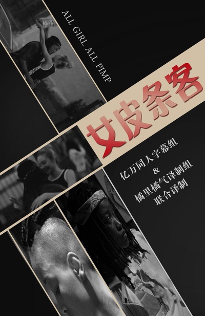 女皮条客的海报-正式海报