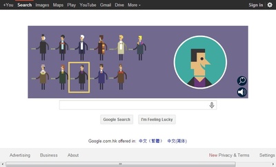 神秘博士 第一季的海报-角色海报 GOOGLE DOODLE 2013/11/22