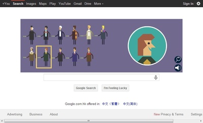 神秘博士 第一季的海报-角色海报 GOOGLE DOODLE 2013/11/22