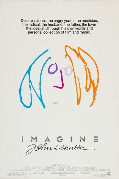约翰·列侬的理想世界的海报-正式海报 美国