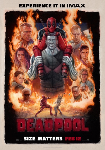 死侍的海报-预告海报 美国