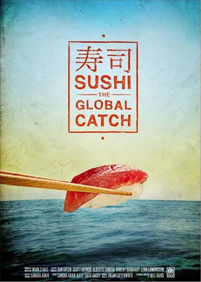 寿司与全球渔获的海报-正式海报