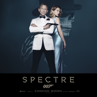 007：幽灵党的海报-正式海报 英国
