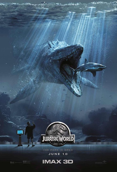 侏罗纪世界的海报-正式海报 美国 IMAX