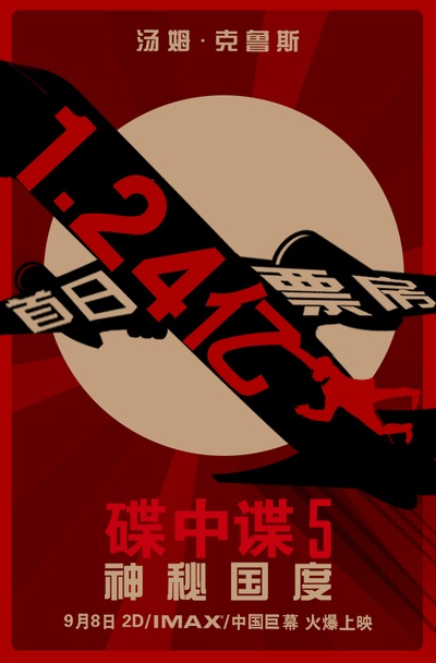 碟中谍5：神秘国度的海报-其他海报 中国大陆