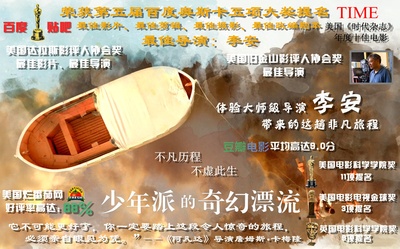 少年派的奇幻漂流的海报-其他海报 中国