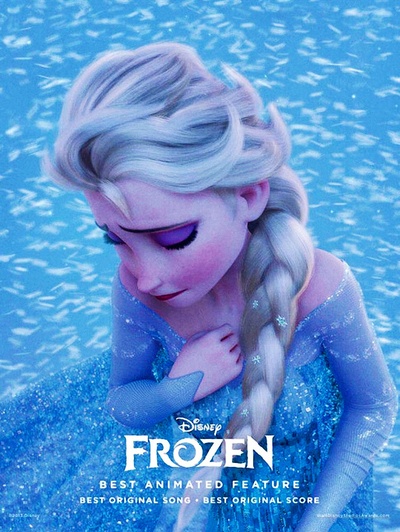 冰雪奇缘的海报-正式海报