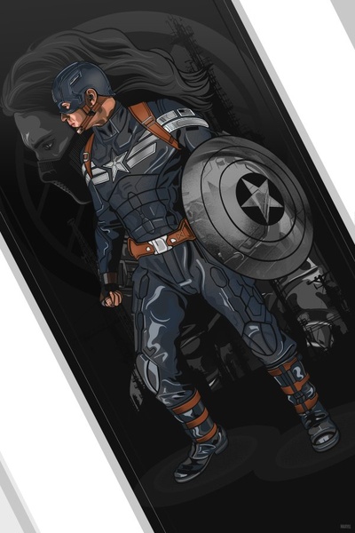 美国队长2的海报-其他海报 粉丝自制