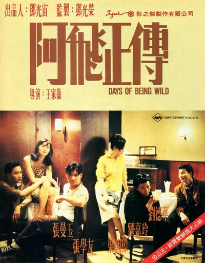 阿飞正传的海报-正式海报