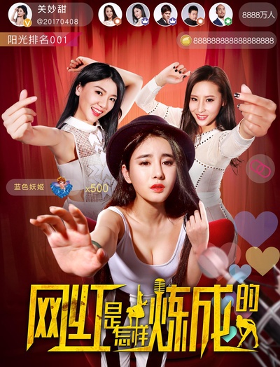 网红是怎样炼成的的海报-正式海报