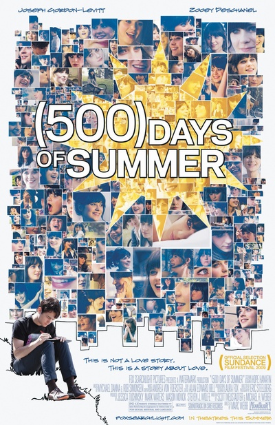 和莎莫的500天的海报-正式海报