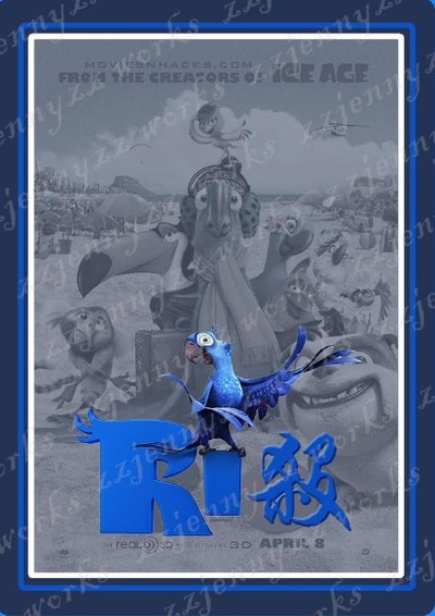 里约大冒险的海报-其他海报