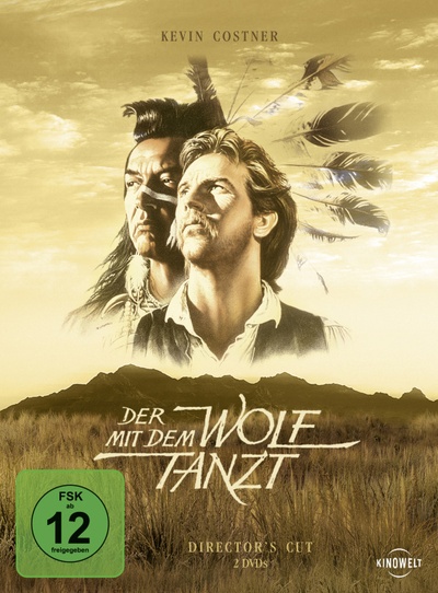 与狼共舞的海报-其他海报 德国版DVD