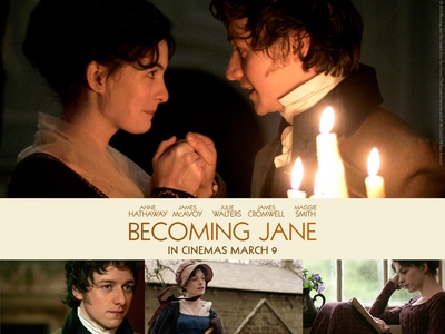 成为简·奥斯汀的海报-正式海报 美国