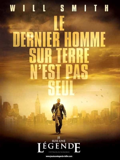 我是传奇的海报-正式海报 法国