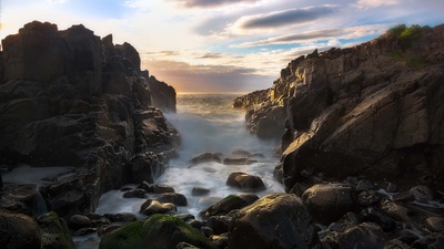 凯马(20160614)的图片-凯马Bombo Headland，新南威尔士州，澳大利亚 (© Attakorn Bk/Getty Images)