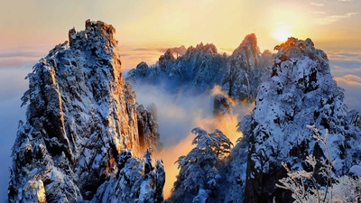 (20161206)的图片-【今日大雪】黄山风景区，安徽省 (© Adam Wong/Prime/500px)