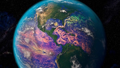 (20170608)的图片-卫星图像展现出的美洲海洋流 (© Karsten Schneider/Science Photo Library)