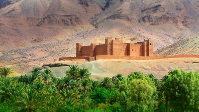 (20171003)的图片-Timiderte Kasbah，摩洛哥德拉河  (© Mauricio Abreu/Aurora Photos)