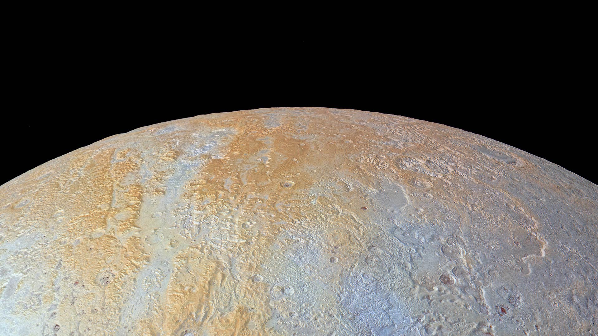 (20171214)的图片-冥王星的北极 (© J Marshall/Alamy)