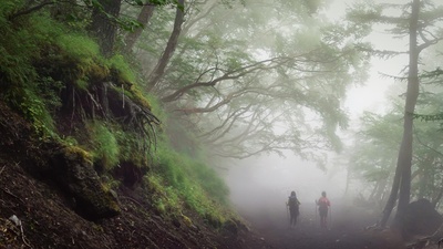 (20180811)的图片-沿着富士山的吉田步道徒步旅行，日本 (© Max_Xie/Getty Images)
