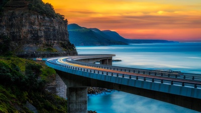 澳大利亚太平洋海岸的海崖大桥 (© Nick Fox/Alamy)(20190522)的图片-澳大利亚太平洋海岸的海崖大桥 (© Nick Fox/Alamy)