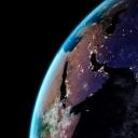 夜晚的地球 (© NASA)(20190711)