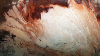 火星快车号传来的火星南极冰盖图像 (© ESA/DLR/FU Berlin/Bill Dunford)(20190813)的图片-火星快车号传来的火星南极冰盖图像 (© ESA/DLR/FU Berlin/Bill Dunford)