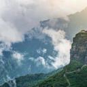 武陵山脉的最高峰梵净山，中国西南 (© Keitma/Alamy)(20190907)