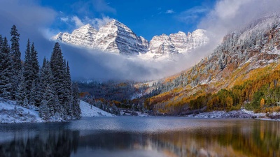 阿斯本附近的褐铃山，科罗拉多州 (© Christopher E. Herbert/Getty Images)(20191129)的图片-阿斯本附近的褐铃山，科罗拉多州 (© Christopher E. Herbert/Getty Images)