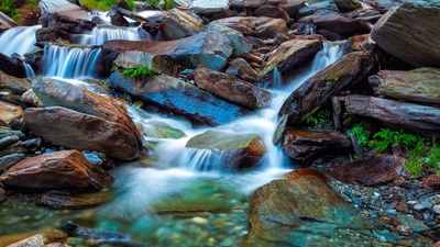 Bhagsu的热带瀑布，印度喜马偕尔邦 (© f9photos/iStock/Getty Images Plus)(20200415)的图片-Bhagsu的热带瀑布，印度喜马偕尔邦 (© f9photos/iStock/Getty Images Plus)