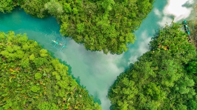 Bojo河，菲律宾宿务 (© Amazing Aerial Agency/Offset by Shutterstock)(20200630)的图片-Bojo河，菲律宾宿务 (© Amazing Aerial Agency/Offset by Shutterstock)