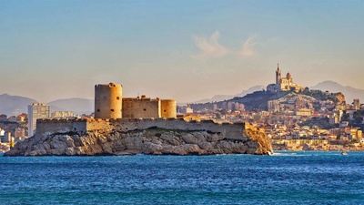 伊夫城堡，法国马赛 (© Boris Stroujko/Shutterstock)(20200828)的图片-伊夫城堡，法国马赛 (© Boris Stroujko/Shutterstock)