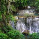 Khuean Srinagarindra国家公园的Huay Mae Khamin瀑布，泰国 (© ImpaKPro/Getty Images)(20200910)