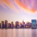 纽约市的天际线与联合国总部大楼 (© Sean Pavone/Alamy)(20201024)