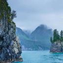 基奈峡湾国家公园的尖顶湾，阿拉斯加 (© Sekar B/Shutterstock)(20201202)