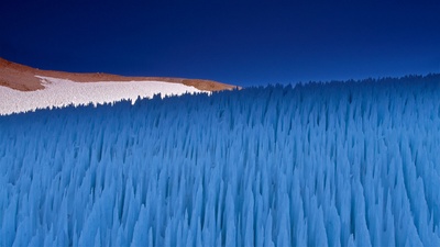 阿瓜内格拉山口上的融凝冰柱，智利科金博 (© Art Wolfe/Danita Delimont)(20210210)的图片-阿瓜内格拉山口上的融凝冰柱，智利科金博 (© Art Wolfe/Danita Delimont)