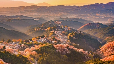 吉野山，日本奈良 (© Sean Pavone/iStock/Getty Images Plus)(20210411)的图片-吉野山，日本奈良 (© Sean Pavone/iStock/Getty Images Plus)