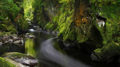 贝图瑟科伊德的Fairy Glen，英国威尔士 (© Robert Harding World Imagery/Offset by Shutterstock)(20210423)的图片-贝图瑟科伊德的Fairy Glen，英国威尔士 (© Robert Harding World Imagery/Offset by Shutterstock)