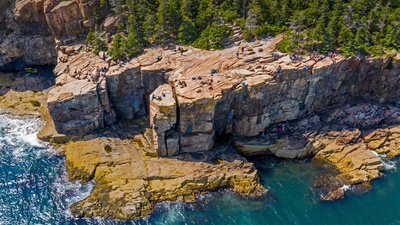 Otter Cliffs, Acadia National Park, Maine (© dbimages/Alamy)(20210730)的图片-Otter Cliffs, Acadia National Park, Maine (© dbimages/Alamy)