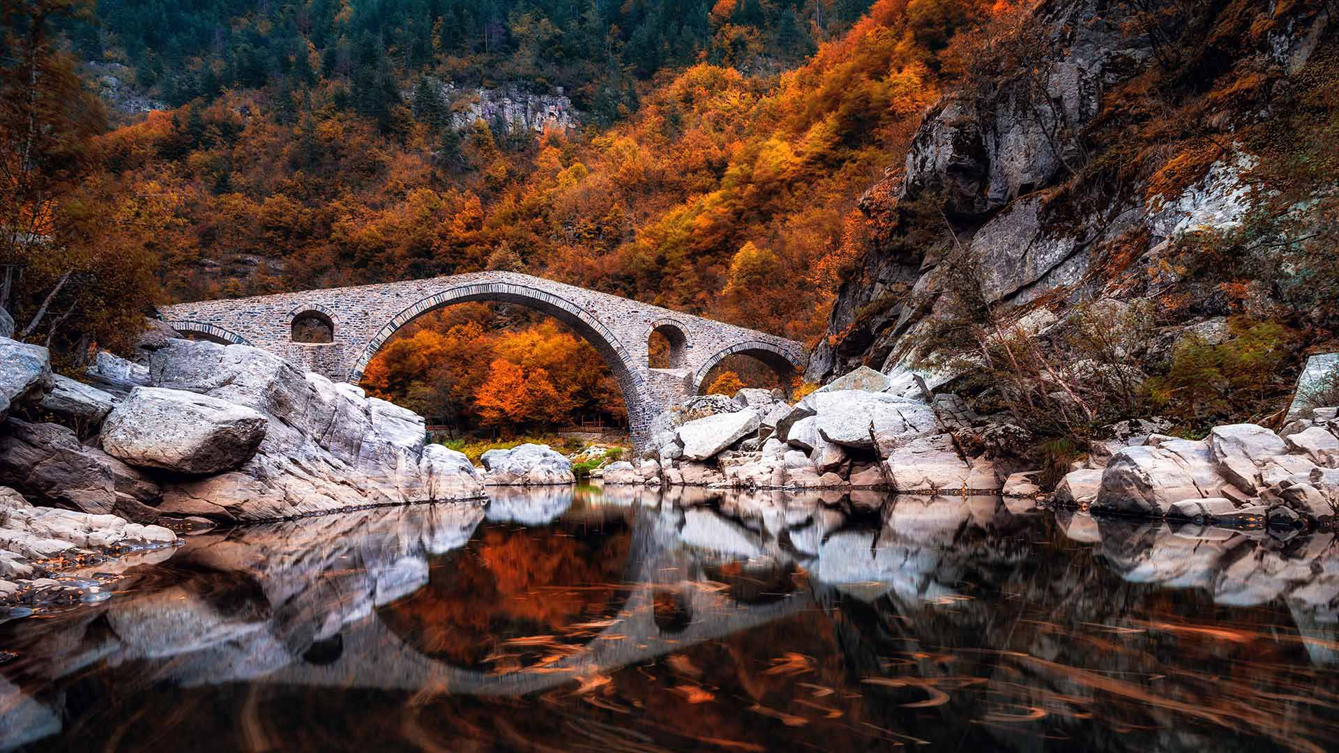 阿尔达河上的魔鬼桥，保加利亚 (© Petar Mladenov/Alamy)(20211025)的图片-阿尔达河上的魔鬼桥，保加利亚 (© Petar Mladenov/Alamy)