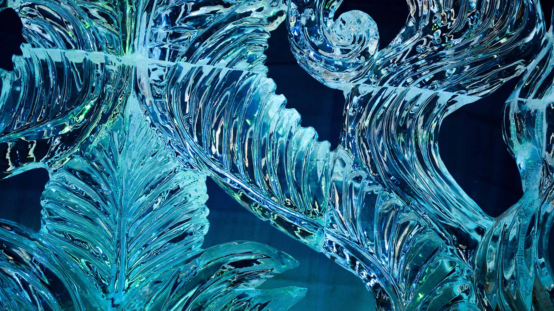 冰雪节上的冰雕艺术作品，加拿大渥太华 (© S. Garcia Cournoyer/Alamy)(20220207)的图片-冰雪节上的冰雕艺术作品，加拿大渥太华 (© S. Garcia Cournoyer/Alamy)