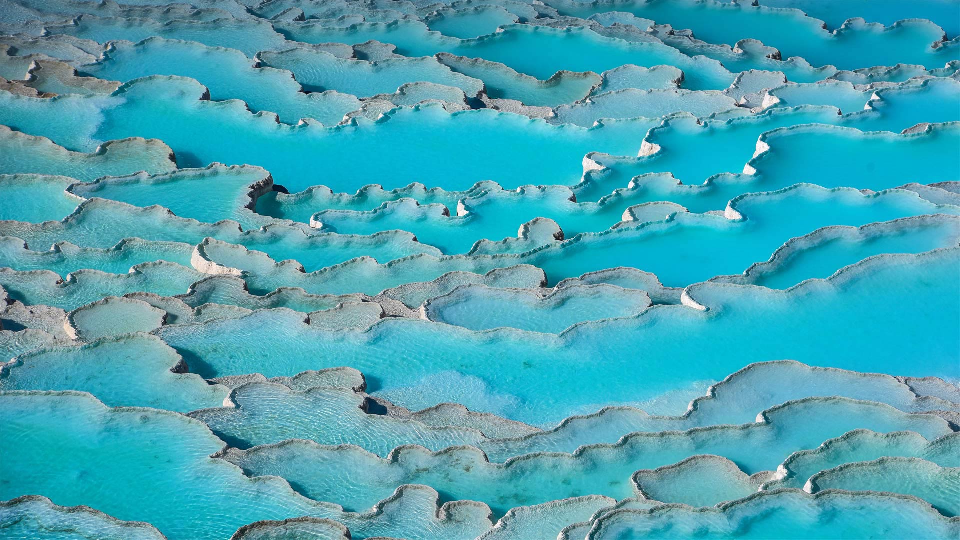 土耳其棉花堡的石灰华梯田 (© bybostanci/Getty Images)(20220502)的图片-土耳其棉花堡的石灰华梯田 (© bybostanci/Getty Images)